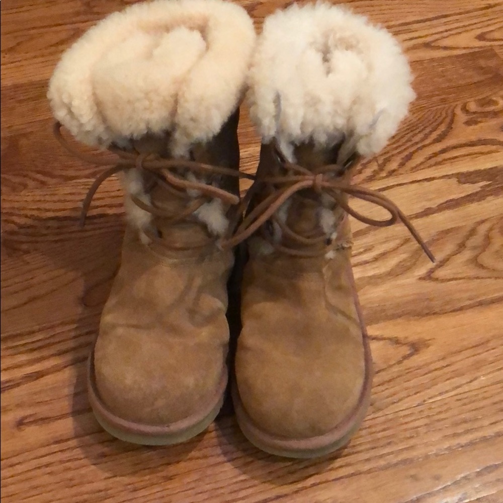 Tie up ugg boots